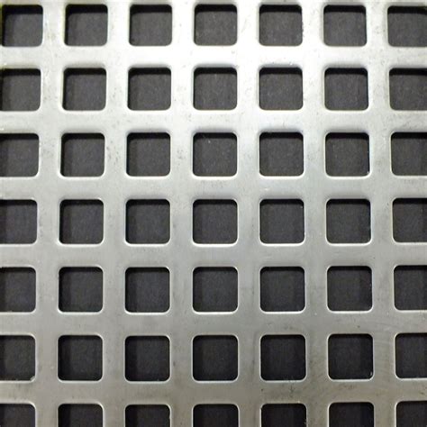 square hole perforated sheets